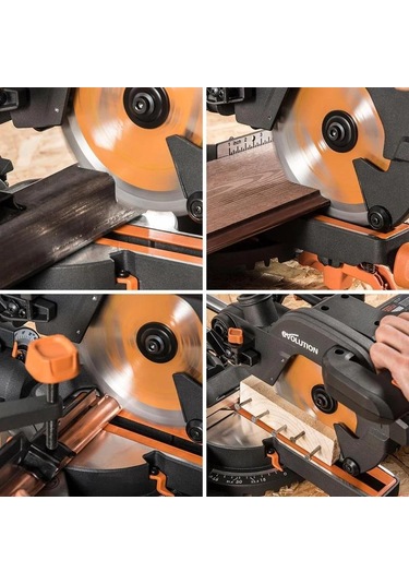 Evolution R210tct-24ms Çoklu Malzeme İçin Daire Testere Bıçağı, 210mm