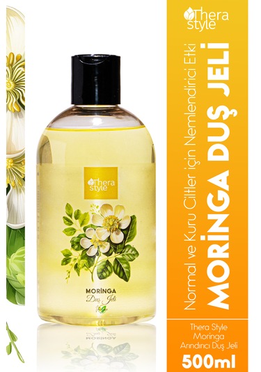 ﻿Thera Style El ve Vücut Losyonu 250 ML + Moringa Duş Jeli 500 ML + Vücut Spreyi 200 ML