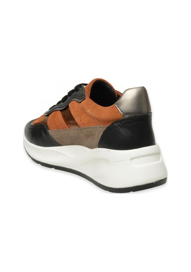 Mammamia D24ka-315 Günlük Siyah-kahverengi Kadın Spor Ayakkabı Siyah - Kahverengi