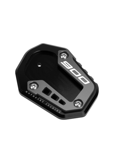 Xuweiwei Gray Motorcycle Stand Genisletme Tabanı Bmw F900r F900xr İçin Alüminyum Alaşım Anti Devirme Yumuşak Zemin Park Desteği