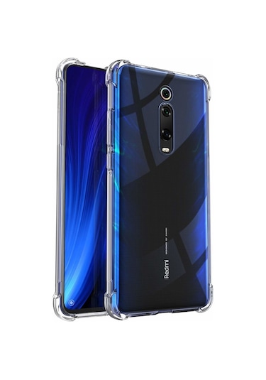 Xiaomi Mi 9T Pro Uyumlu Şeffaf Airbag Antishock Silikon Kılıf