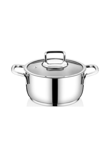 Vento 20 Cm Derin Çelik Tencere Inox