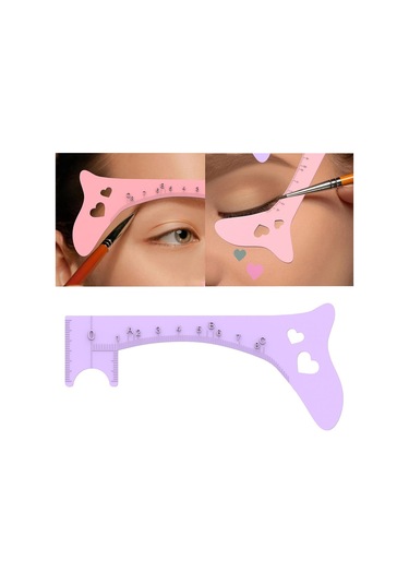 Suntek Tanımlı Kaş için Eyeliner Şablonu Mor