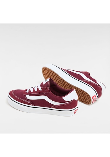 Vans Brooklyn Ls Kadın Bordo Sneaker Bordo