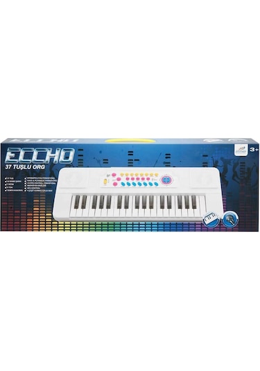 01946 Sunman-Eccho. Mikrofonlu Elektronik Org 37 Tuşlu / +3 Yaş