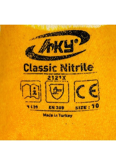 AKY 506006 Classic Nitril Eldiven No:10