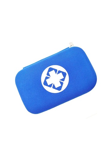 Acil Tıbbi İlk Yardım Çantası Boş Mini Seyahat Kamp Araba Çadırı Açık Kurtarma Hayatta Kalma Kiti Taşınabilir Eva Durumda Depolama Fildişi