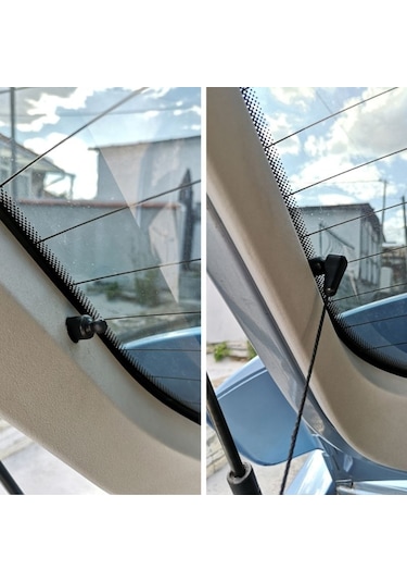 Ford Focus Bagaj Askı Klipsi - Pandizot İpi Tutucusu 2 Adet Takım