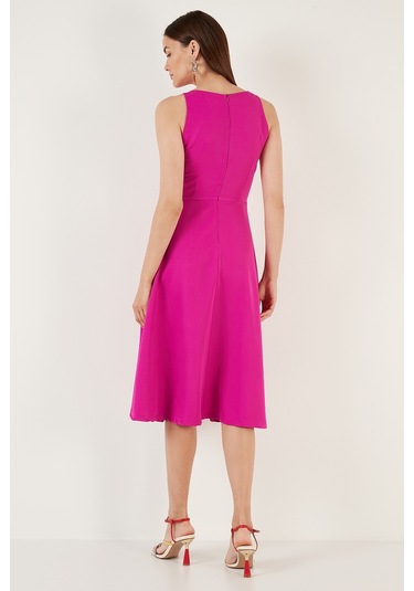 Lela Bayan Elbise 6051963 Fuşya
