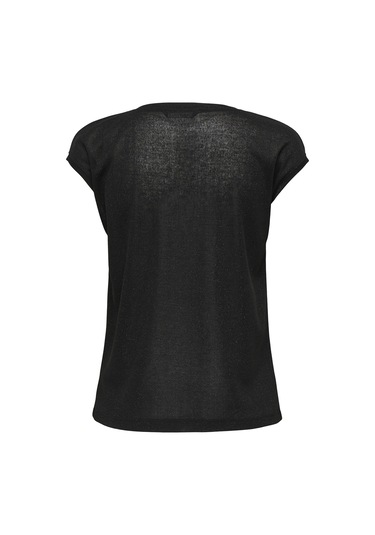Only 15136069 V Yaka Kolsuz Kadin Body - Siyah Siyah