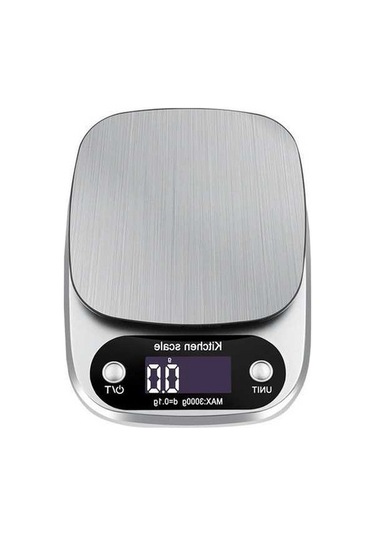 Primepickings Küçük Çok Fonksiyonlu 3kg/0.1g Lcd Dijital Elektronik Mutfak Terazisi Gıda Terazisi Diğer