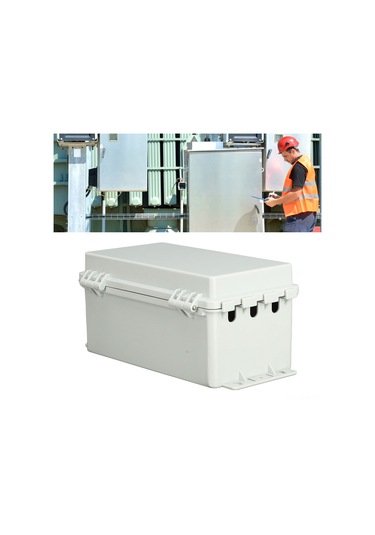 Tenfowee Ip66 Su Geçirmez Elektrik Kutusu, Abs Plastik, 3 Çıkış Delikli, Elektrik Projeleri İçin Güvenli Koruma Kutususu