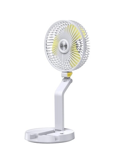Ykd Store Ff-996 Masaüstü Katlanır Masa Lambası Fan Öğrenci Yurt Masaüstü Usb Sessiz Fan T4ıbf3 Beyaz
