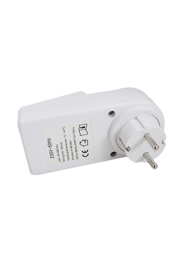 Yuntech01 Evler İçin Akıllı Zamanlayıcı Prizi - Lcd Ekranlı, 230v 16a, Kesin Zaman Kontrolü, Avrupa Standartı