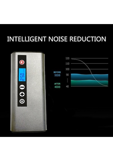 Createtech Ve Taşınabilir Şişirme Şarjlı Powerbank Pompası Lastiği, Geeroyoo Aydınlatma Araba/bisiklet Akıllı Acil - Cb