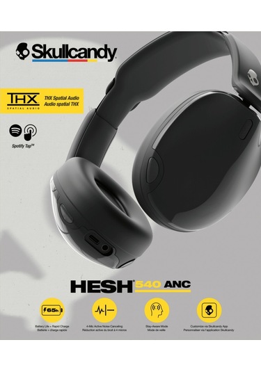 Skullcandy S6HAW-T740 Hesh 540 Anc Bluetooth 5.3 Kulak İçi Kulaklık