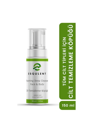 Yüz ve Vücut Temizleme Köpüğü 150 ML - Foaming Deep Cleanser Face