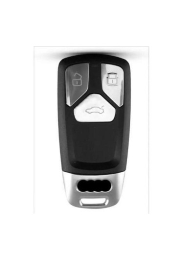 Audi Keyless A4 A5 A6 A7 Q3 Q5 Silikon Anahtar Koruma Kılıfı Siyah