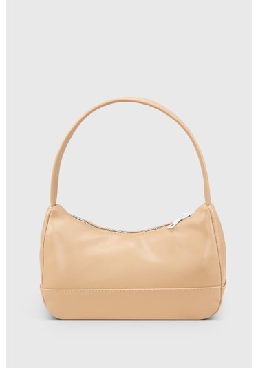 Housebags Kadın Soft Krem Baguette Çanta 197 Soft Krem