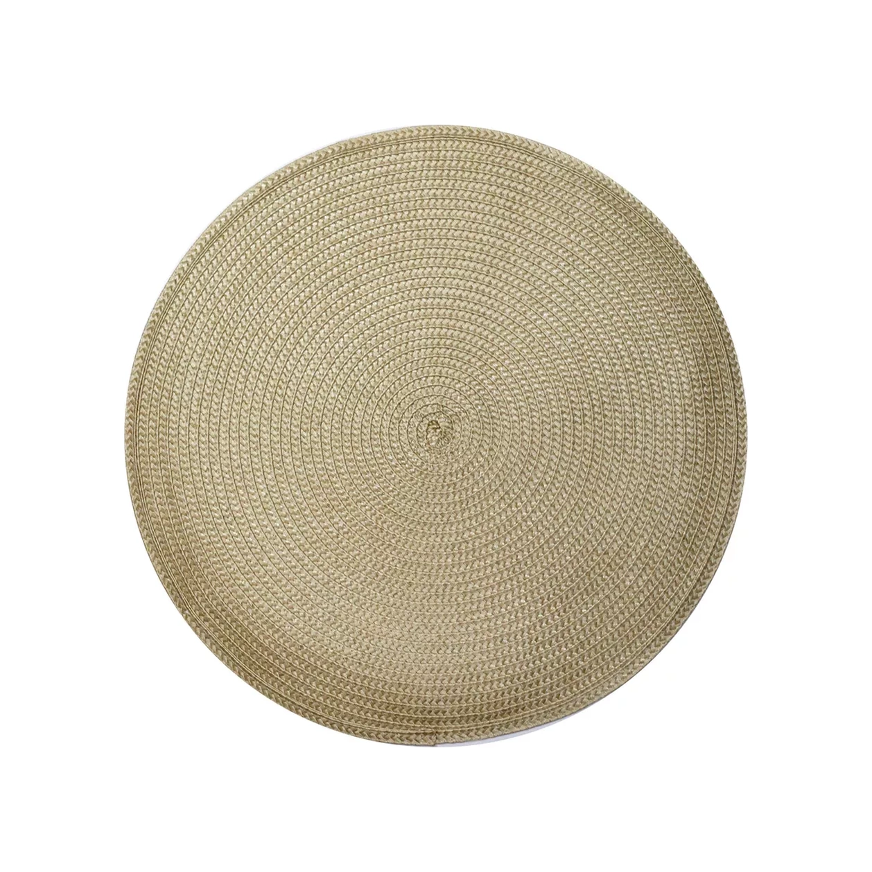 Amıkon Yuvarlak Servis Peçeteleri Yerlik 4 Parça. 246478135 Sıcak Bej