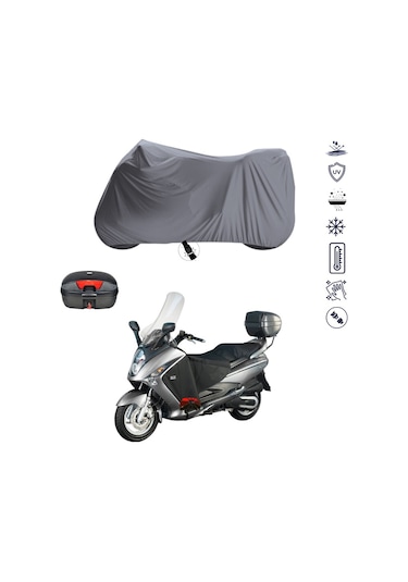 Sym Joymax 250 ÇANTALI MOTOSİKLET BRANDA SU GEÇİRMEZ TOPCASE UYUMLU MOTOR BRANDA