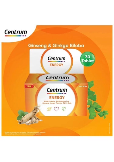 Centrum Energy 30 Kapsül