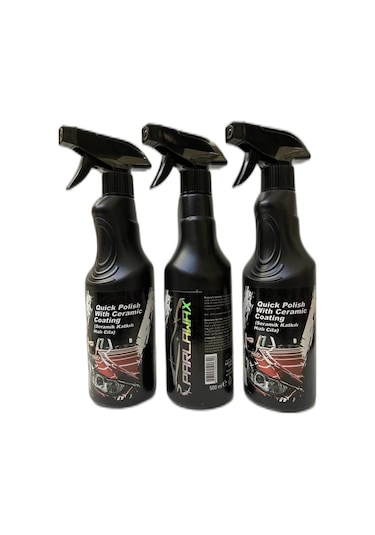 Parlawax Hızlı Cila Seramik Katkılı 500 Ml X 3 Adet