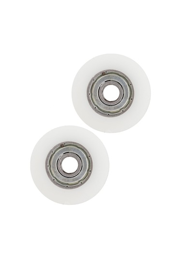 Ximistore9 Serinlikhane Kapı Tekerleği Değişim Seti 30mm - Dayanıklı Plastik, Somun Ve Cıvata İçerir