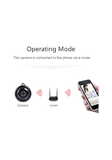 Padalink Küçük Boyutlu 1080p Hd Gizli Güvenlik Kamerası: Ir Gece Görüşü, Hareket Algılama Ve Wi-fi İle Akıllı Ev/ofis İzleme