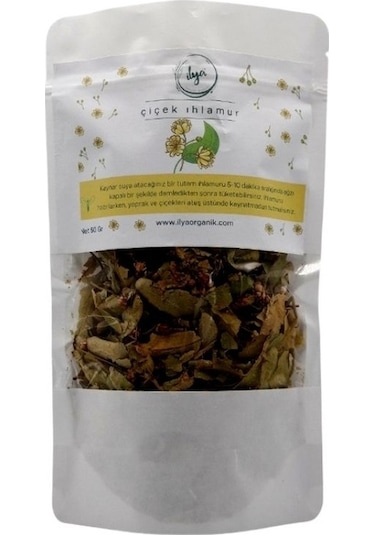 İlya Organik Çiçek Ihlamur 50 Gr