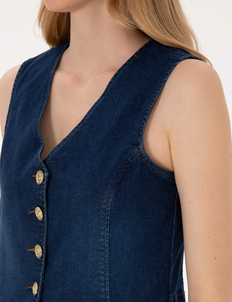 Pierre Cardin Kadın Koyu Mavi Ceket Denim 50310552-vr032