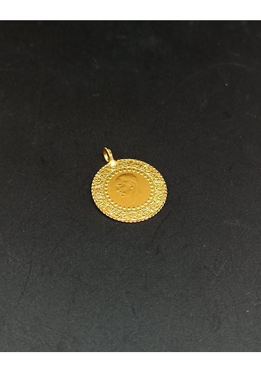 22 Ayar Altın Kaplama Tarihli Imitasyon Ceyrek Altın