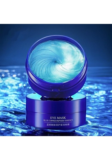 Bioaqua Mavi Bakır Peptidli Yenileyici ve Sıkılaştırıcı Kolajen Göz Maskesi 80 G