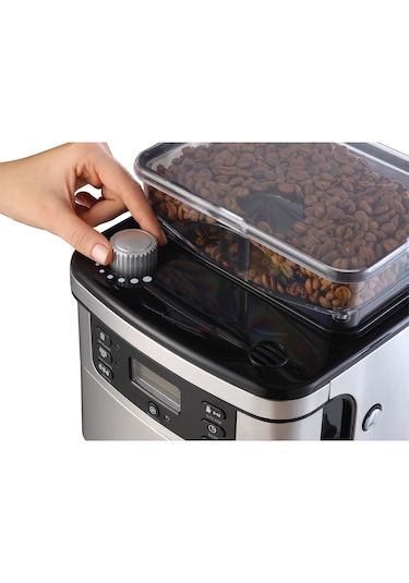 Vestel Taze Öğütücülü Kahve Makinesi Inox