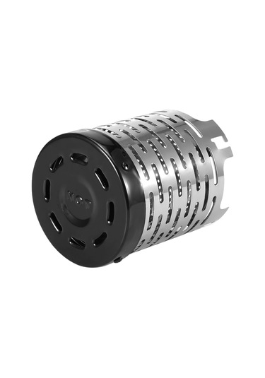 Yunboo Taşınabilir Çadır Isıtıcı - Paslanmaz Çelik Yapı, Isı Artırıcı İki Katlı Konstruksiyon, Çalışma Ocağına Kolay Kurulum Gümüş