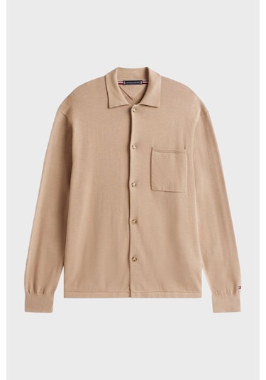 Tommy Hilfiger Erkek Gömlek Mw0mw40432 Afe Bej Bej Tommy Hilfiger Erkek Gömlek Mw0mw40432 Afe Bej Bej