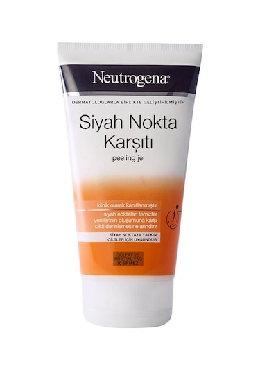 Neutrogena Siyah Nokta Karşıtı Peeling Jel 150 Ml
