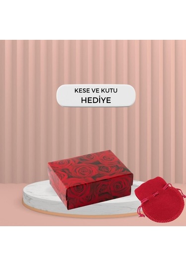 Madam Matmazel Su Yolu Zirkon Taşlı Gümüş Unisex Bileklik 925 Ayar