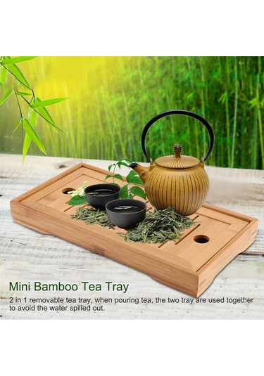 Adet Çay Tepsisi, Çin Gonfu Çay Tabağı Masa Queare Su Depolama Fonksiyonu İle