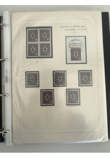 Almanya Pul Ve Zarf Koleksiyonu Albümü 270 Adet - Yabancı Pul 005