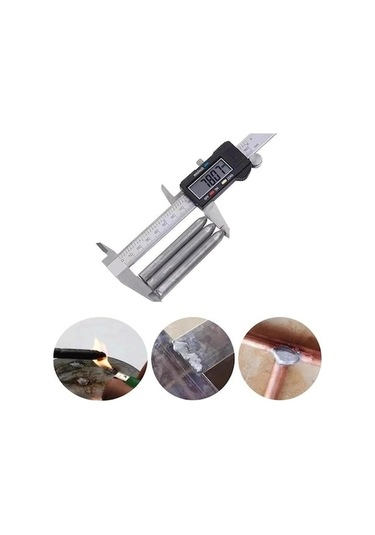 Didadodo Bosphorusboutique Sıcaklık Metal Kolay Kolay Kaynak Kaynak Erime Çubuk Çubuğu Alüminyum Adet 6pcs 3/6/9 Ee