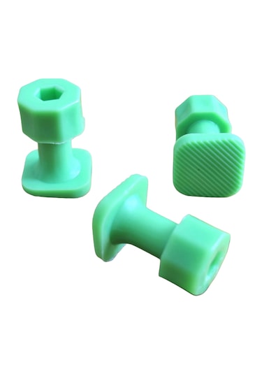 Pdr Göçük Düzeltme Plastiği 2 Köşe Taban 15mm Yeşil 20 Adet