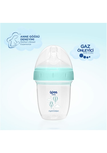 Wee Baby Nanninom Antikolik Geniş Ağızlı Biberon 150 ML