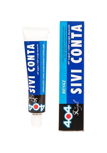 Sıvı Conta Beyaz 80 Gr. 404