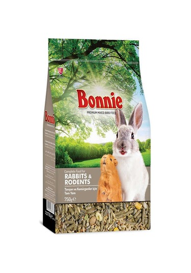 Bonnie Tavşan ve Kemirgen Yemi 750 Gr