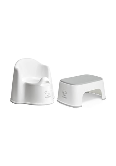 Babybjörn Eğitici Koltuk Oturak & Safe Step Banyo Basamağı / Whit