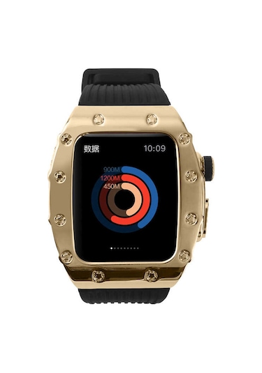 Watch 44mm Uyumlu Krd-65 Zore Kordon-beyaz-siyah