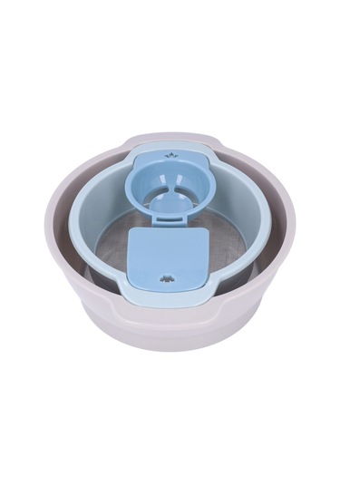 Konesam Mutfak Fırın Aleti: 4 Parça Pp Malzeme Toz Eleği, Derin Tabaklı, Taşınabilir Ve Yığılabilir Tasarım Diğer