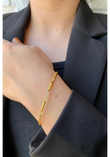 Zümrüt Sarraf 22 Ayar Altın 10 Gr Ajda Yatırımlık Bilezik