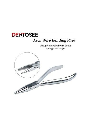 Diş Kavisli Tel Pense Güneş Ve Ay Forseps Omega Döngü Bükme Şekillendirme Pense Diş Laboratuvarı Diş Hekimi Aracı